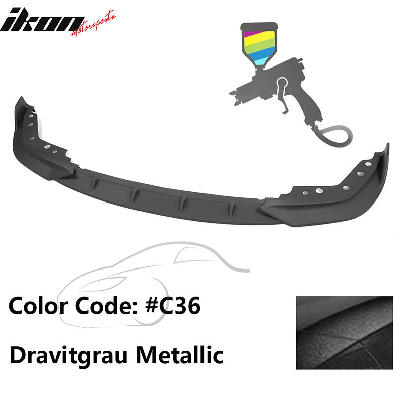 2019-2022 BMW G20 330i M Sport M340i 3PC Front Bumper Lip PP