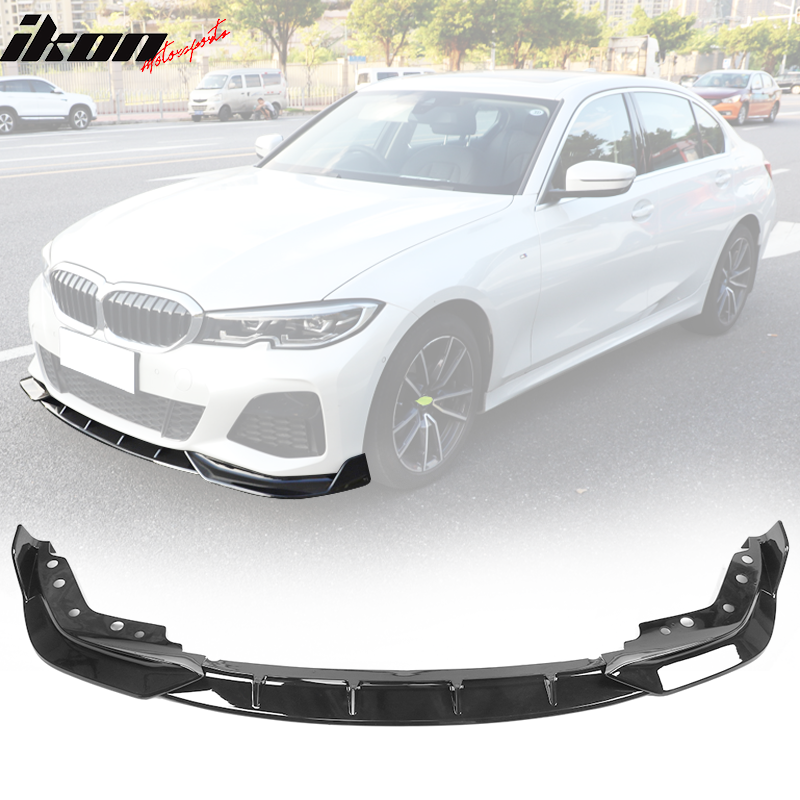 2019-2022 BMW G20 330i M Sport M340i 3PC Front Bumper Lip PP