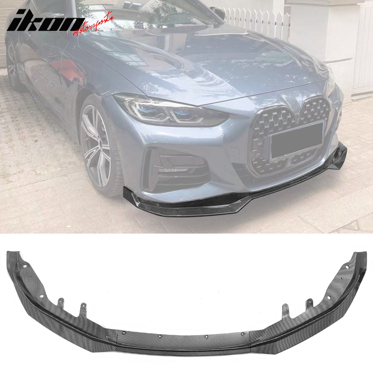 2021-2024 BMW G22 G23 4-Series M440i Front Bumper Lip PP