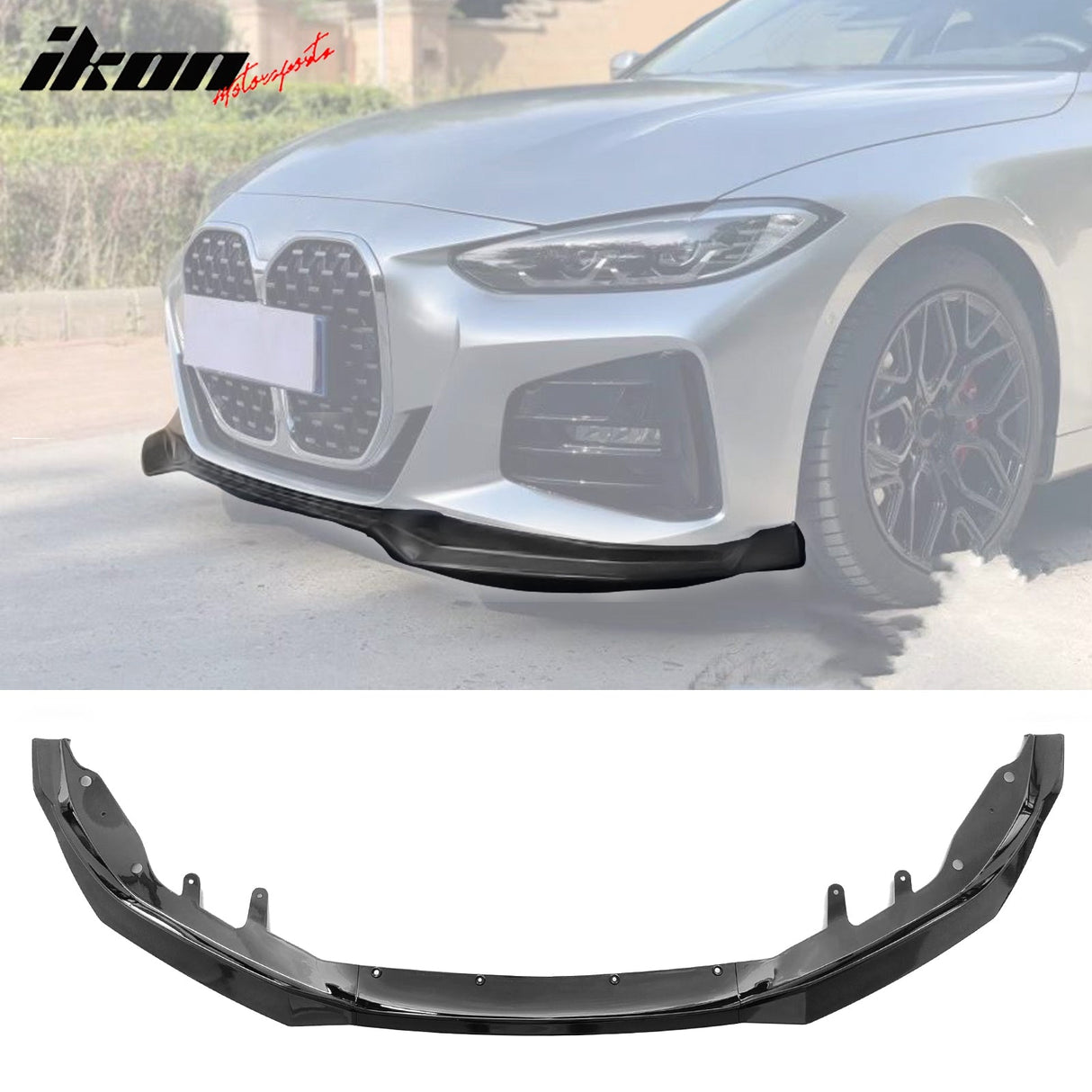 2021-2024 BMW G22 G23 4-Series M440i Front Bumper Lip PP