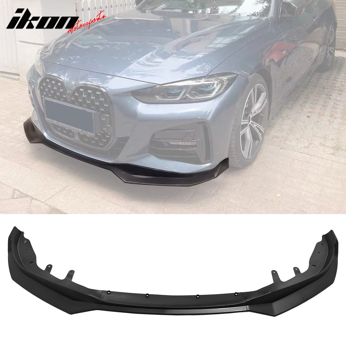 2021-2024 BMW G22 G23 4-Series M440i Front Bumper Lip PP