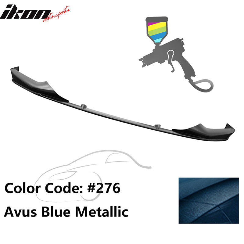 2017-2020 BMW 5 Series G30 M Sport Painted Front Bumper Lip Spoiler PP