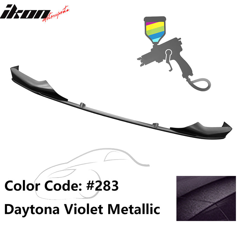 2017-2020 BMW 5 Series G30 M Sport Painted Front Bumper Lip Spoiler PP