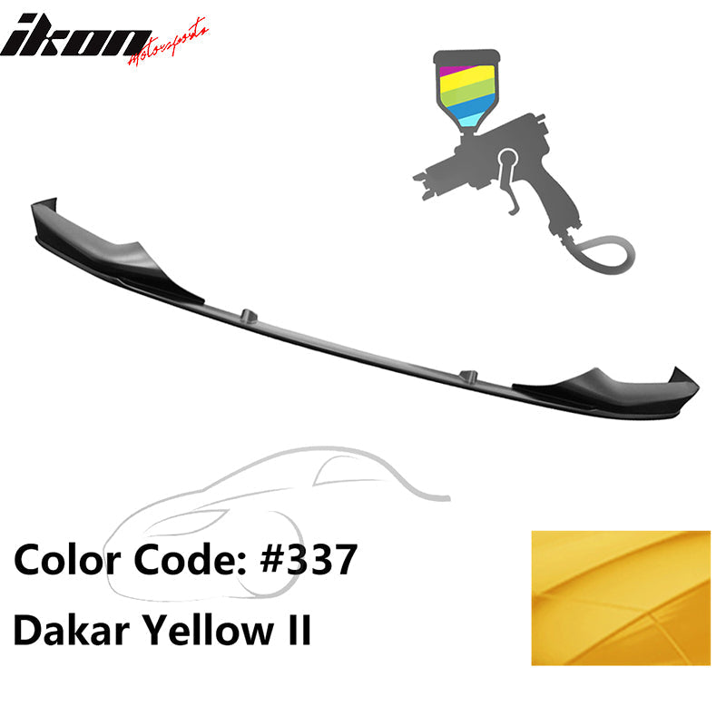 2017-2020 BMW 5 Series G30 M Sport Painted Front Bumper Lip Spoiler PP