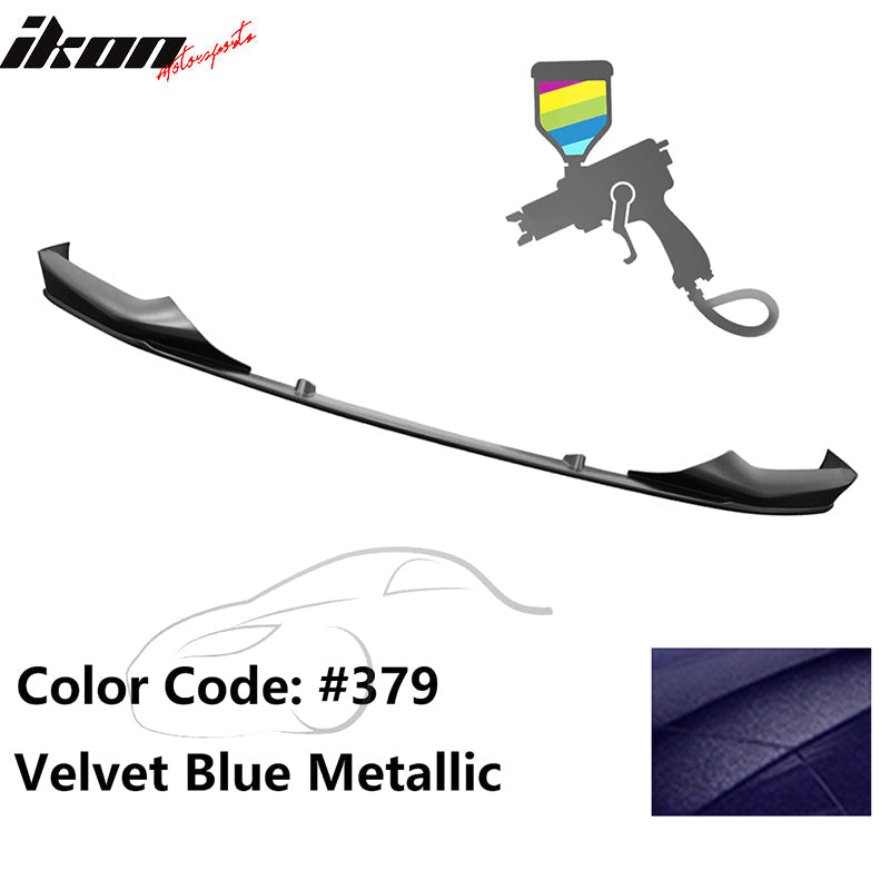 2017-2020 BMW 5 Series G30 M Sport Painted Front Bumper Lip Spoiler PP