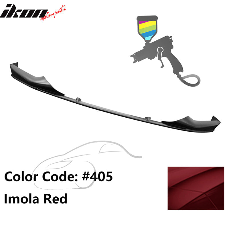 2017-2020 BMW 5 Series G30 M Sport Painted Front Bumper Lip Spoiler PP