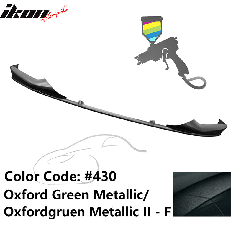 2017-2020 BMW 5 Series G30 M Sport Painted Front Bumper Lip Spoiler PP
