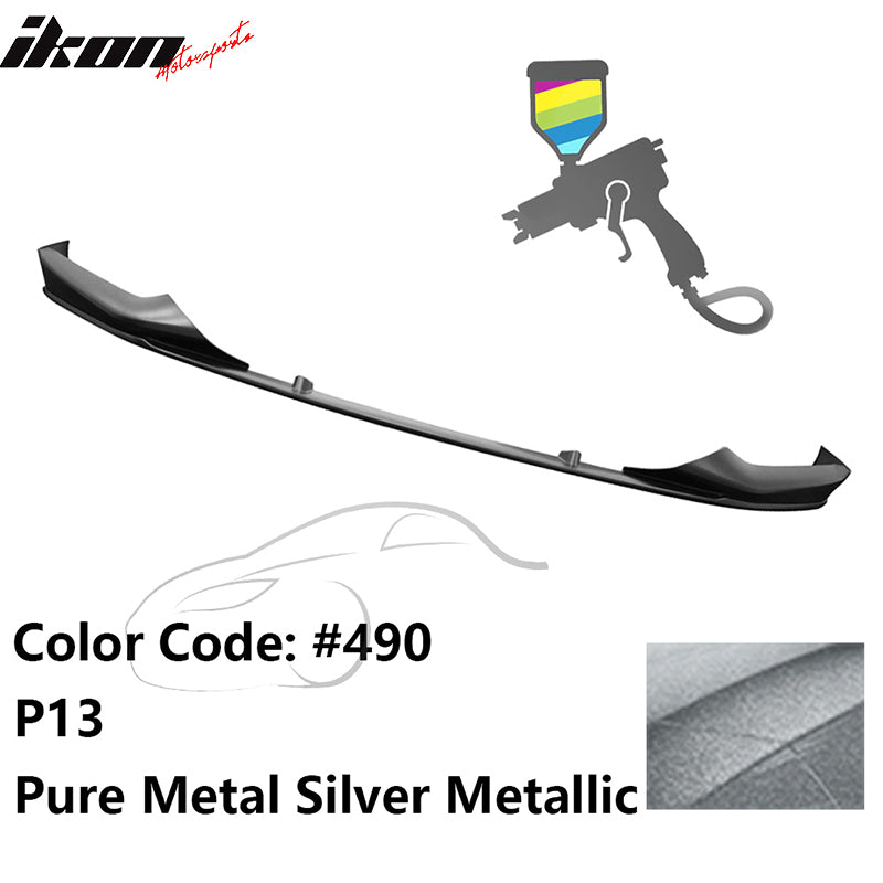 2017-2020 BMW 5 Series G30 M Sport Painted Front Bumper Lip Spoiler PP