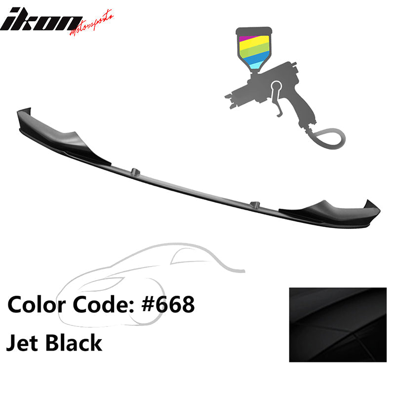 2017-2020 BMW 5 Series G30 M Sport Painted Front Bumper Lip Spoiler PP