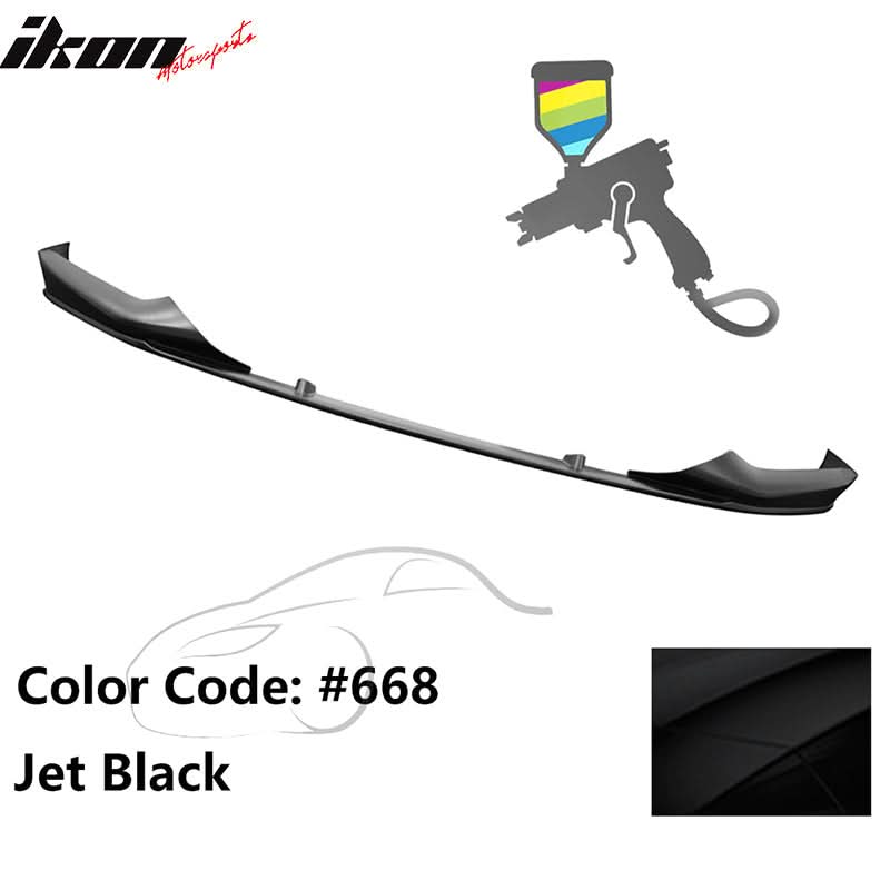 2017-2020 BMW 5 Series G30 M Sport Painted Front Bumper Lip Spoiler PP