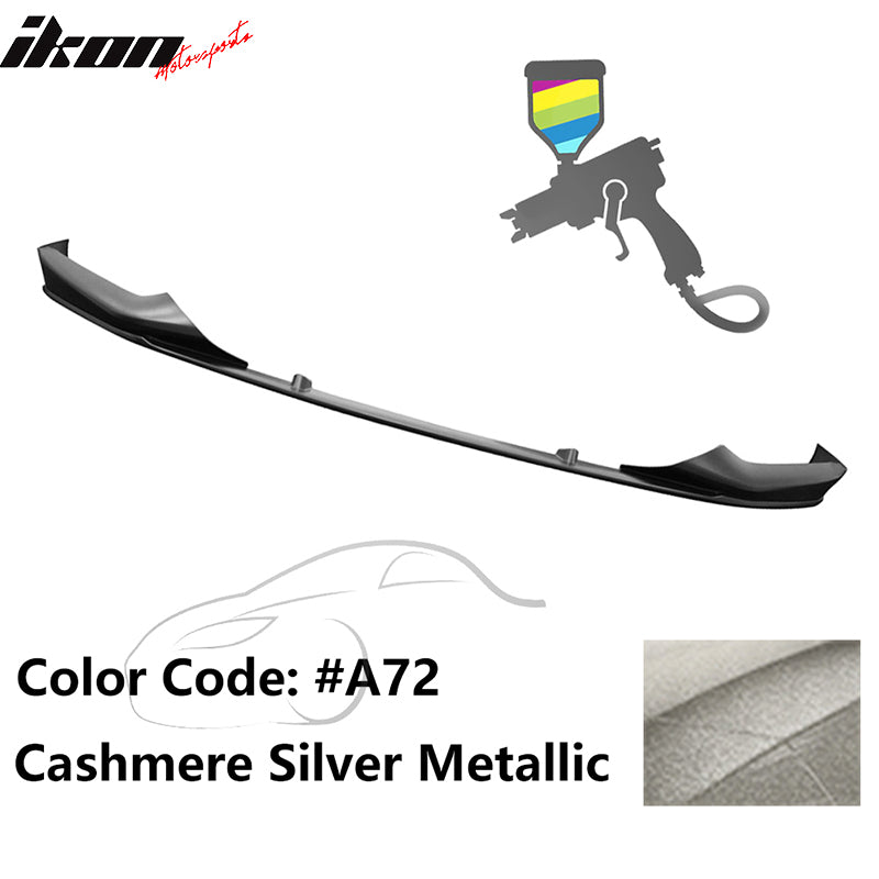 2017-2020 BMW 5 Series G30 M Sport Painted Front Bumper Lip Spoiler PP