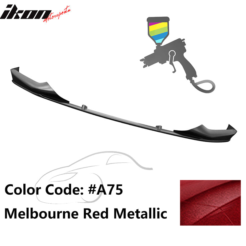 2017-2020 BMW 5 Series G30 M Sport Painted Front Bumper Lip Spoiler PP