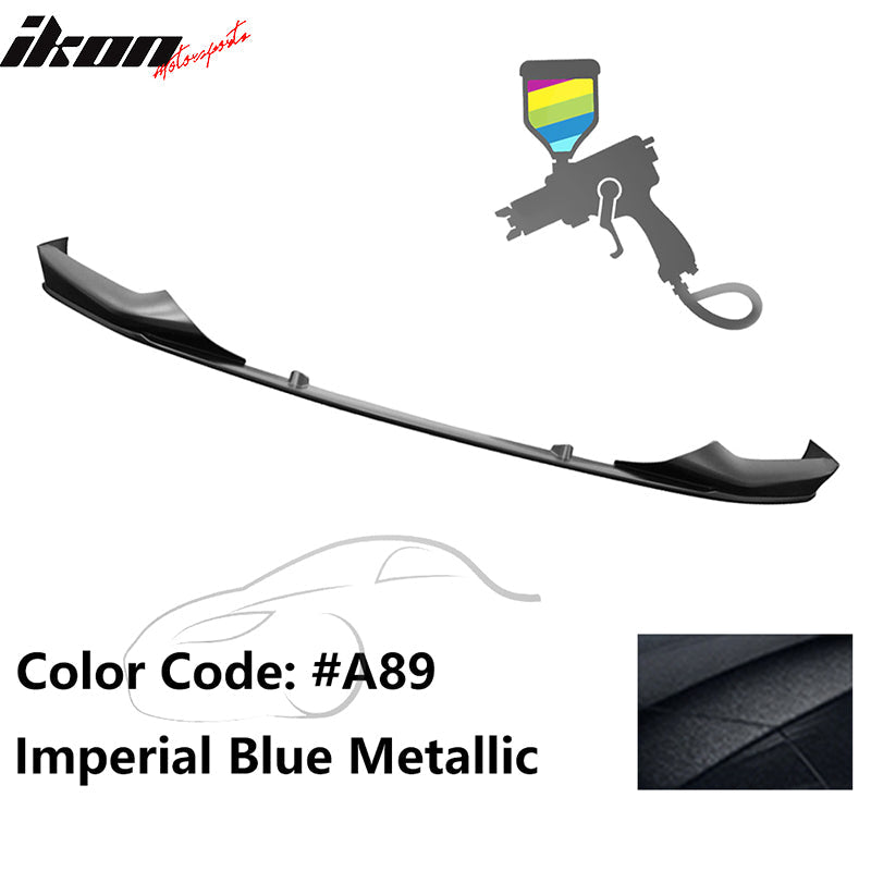 2017-2020 BMW 5 Series G30 M Sport Painted Front Bumper Lip Spoiler PP