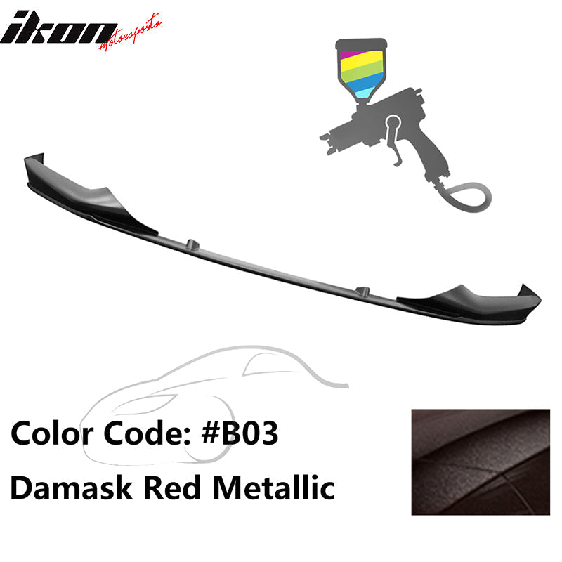 2017-2020 BMW 5 Series G30 M Sport Painted Front Bumper Lip Spoiler PP