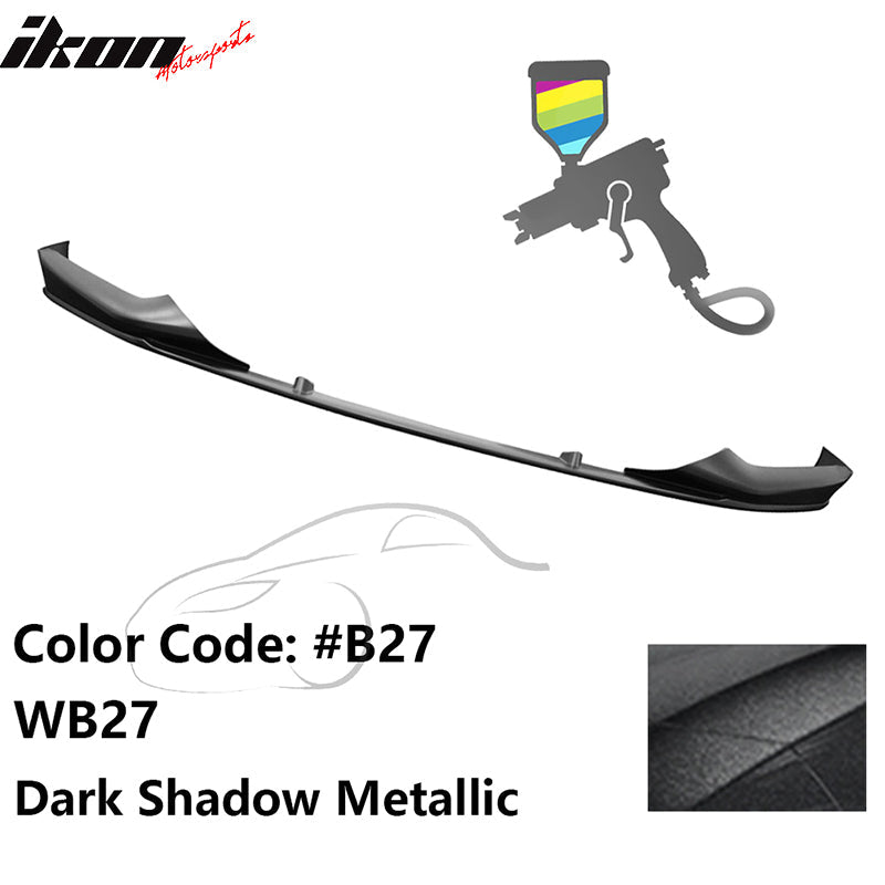 2017-2020 BMW 5 Series G30 M Sport Painted Front Bumper Lip Spoiler PP