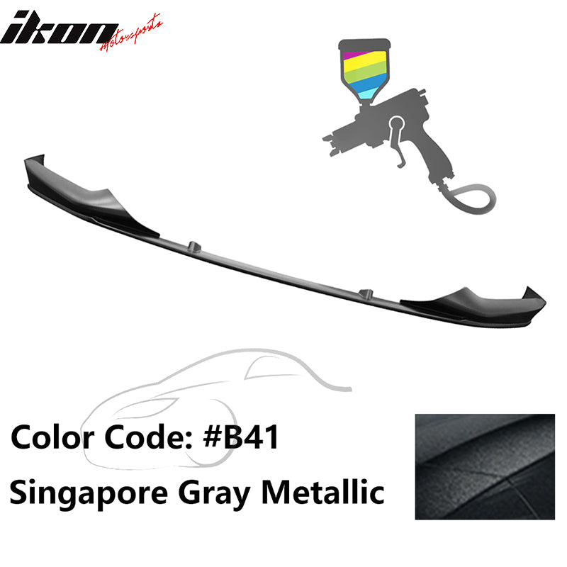 2017-2020 BMW 5 Series G30 M Sport Painted Front Bumper Lip Spoiler PP