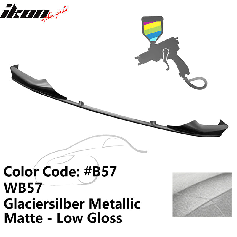 2017-2020 BMW 5 Series G30 M Sport Painted Front Bumper Lip Spoiler PP