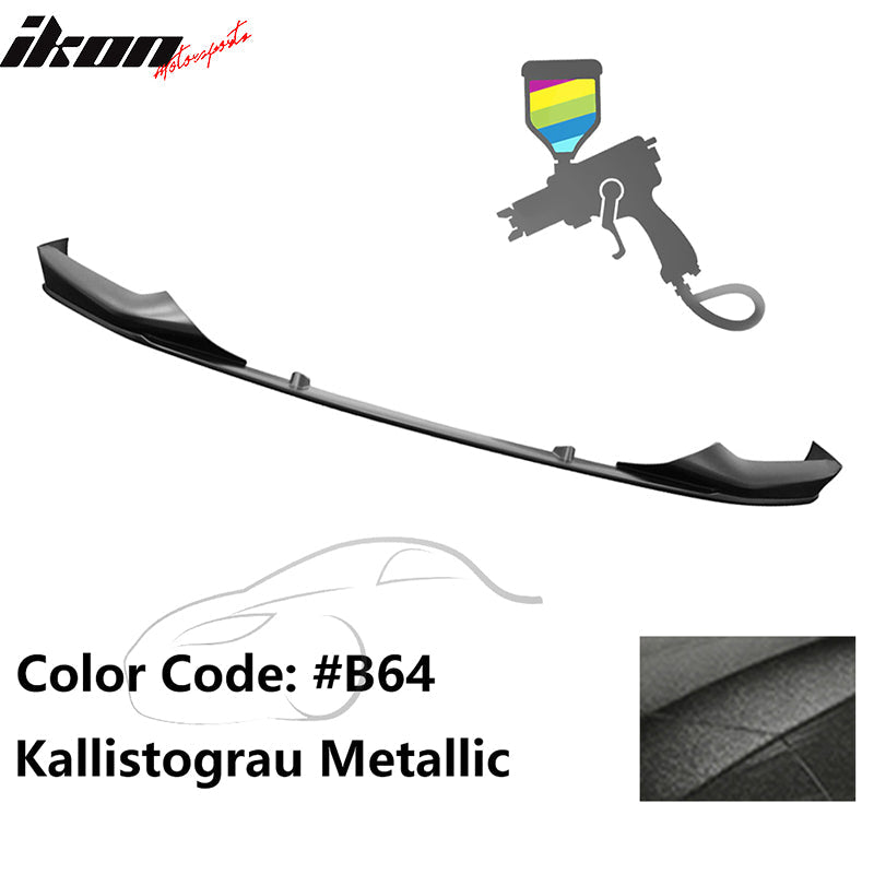 2017-2020 BMW 5 Series G30 M Sport Painted Front Bumper Lip Spoiler PP