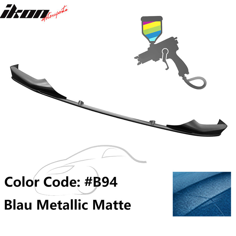 2017-2020 BMW 5 Series G30 M Sport Painted Front Bumper Lip Spoiler PP