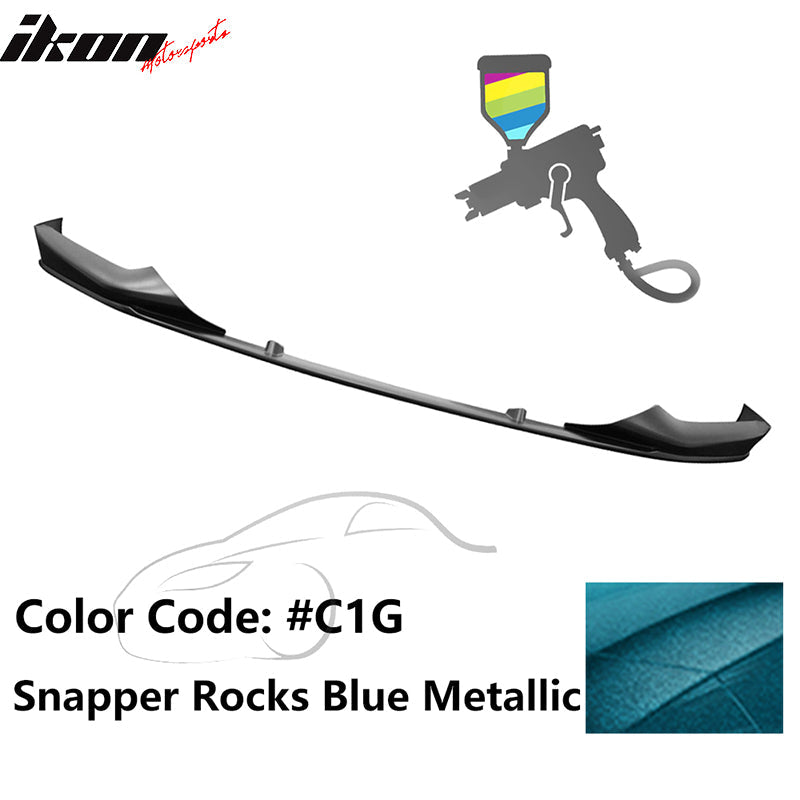 2017-2020 BMW 5 Series G30 M Sport Painted Front Bumper Lip Spoiler PP