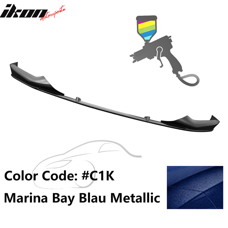 2017-2020 BMW 5 Series G30 M Sport Painted Front Bumper Lip Spoiler PP