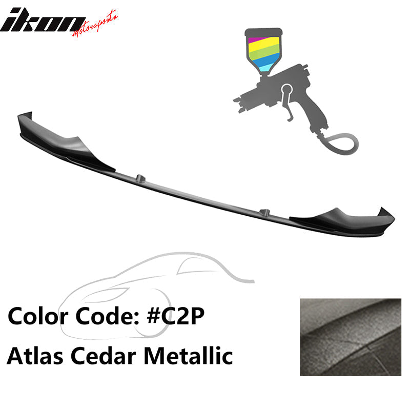 2017-2020 BMW 5 Series G30 M Sport Painted Front Bumper Lip Spoiler PP