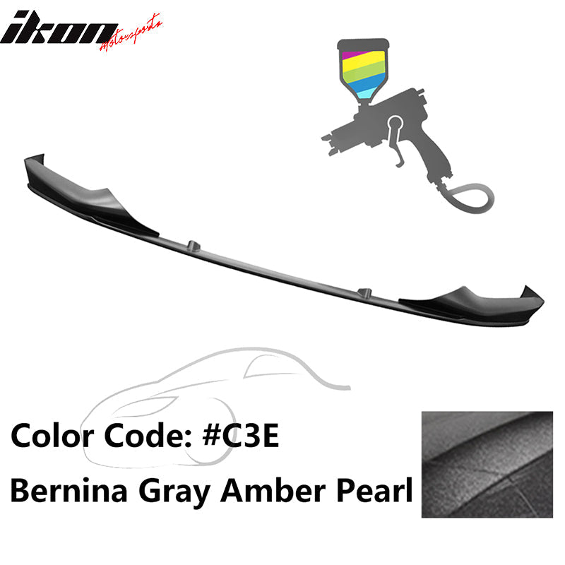 2017-2020 BMW 5 Series G30 M Sport Painted Front Bumper Lip Spoiler PP