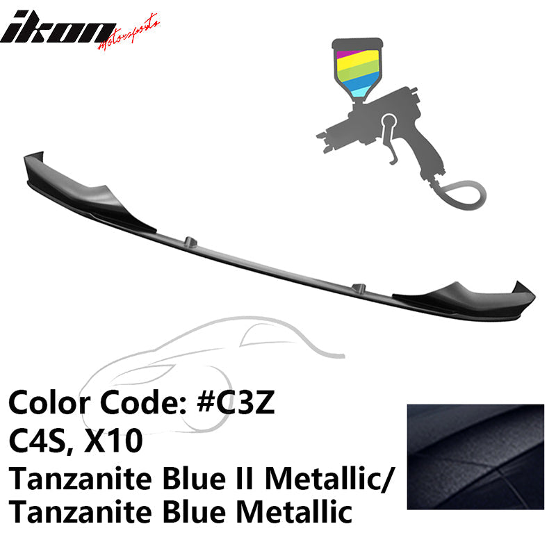 2017-2020 BMW 5 Series G30 M Sport Painted Front Bumper Lip Spoiler PP