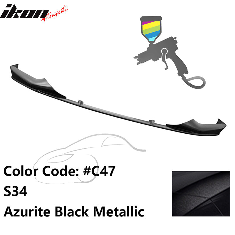 2017-2020 BMW 5 Series G30 M Sport Painted Front Bumper Lip Spoiler PP