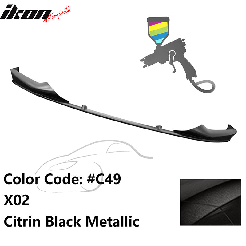 2017-2020 BMW 5 Series G30 M Sport Painted Front Bumper Lip Spoiler PP