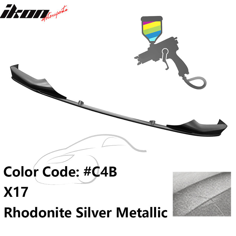 2017-2020 BMW 5 Series G30 M Sport Painted Front Bumper Lip Spoiler PP