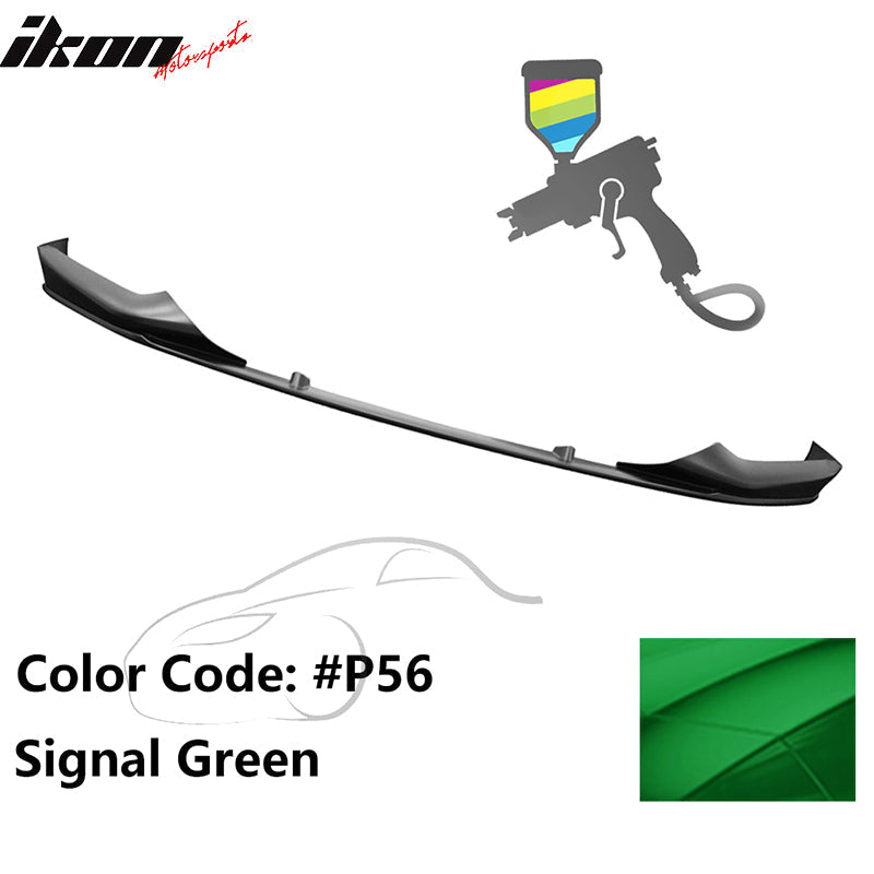 2017-2020 BMW 5 Series G30 M Sport Painted Front Bumper Lip Spoiler PP