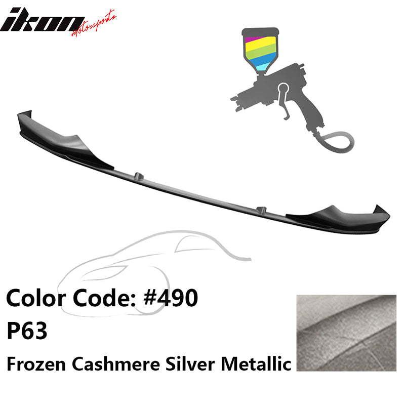 2017-2020 BMW 5 Series G30 M Sport Painted Front Bumper Lip Spoiler PP