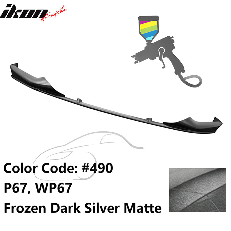 2017-2020 BMW 5 Series G30 M Sport Painted Front Bumper Lip Spoiler PP