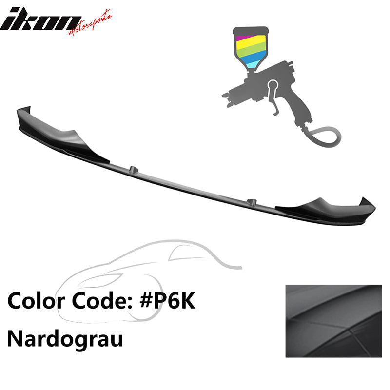 2017-2020 BMW 5 Series G30 M Sport Painted Front Bumper Lip Spoiler PP