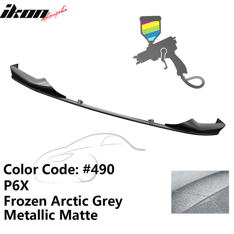 2017-2020 BMW 5 Series G30 M Sport Painted Front Bumper Lip Spoiler PP