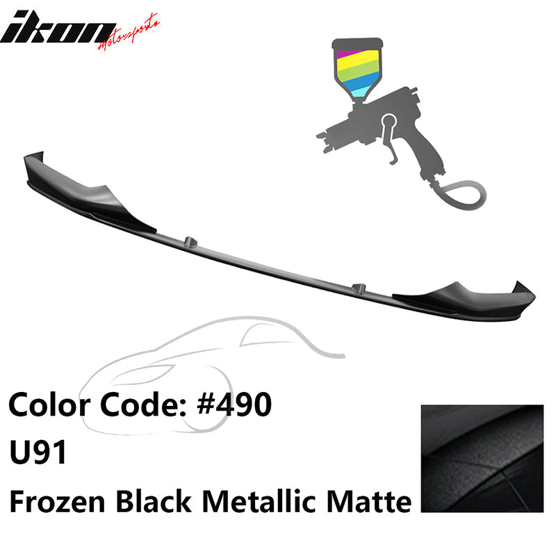 2017-2020 BMW 5 Series G30 M Sport Painted Front Bumper Lip Spoiler PP