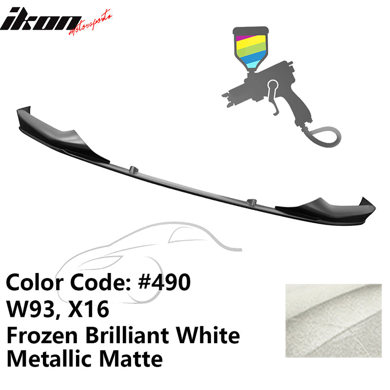 2017-2020 BMW 5 Series G30 M Sport Painted Front Bumper Lip Spoiler PP