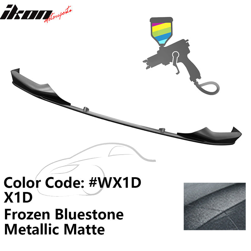 2017-2020 BMW 5 Series G30 M Sport Painted Front Bumper Lip Spoiler PP