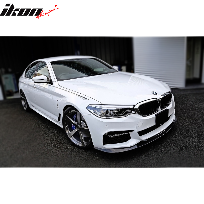 2017-2020 BMW G30 5 Series M Sport HM Front Bumper Lip Carbon Fiber
