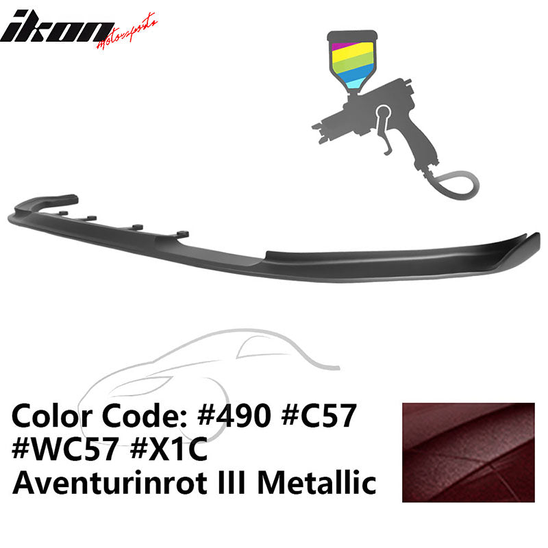 2017-2020 BMW G30 5 Series M Sport HM Painted Front Bumper Lip ABS