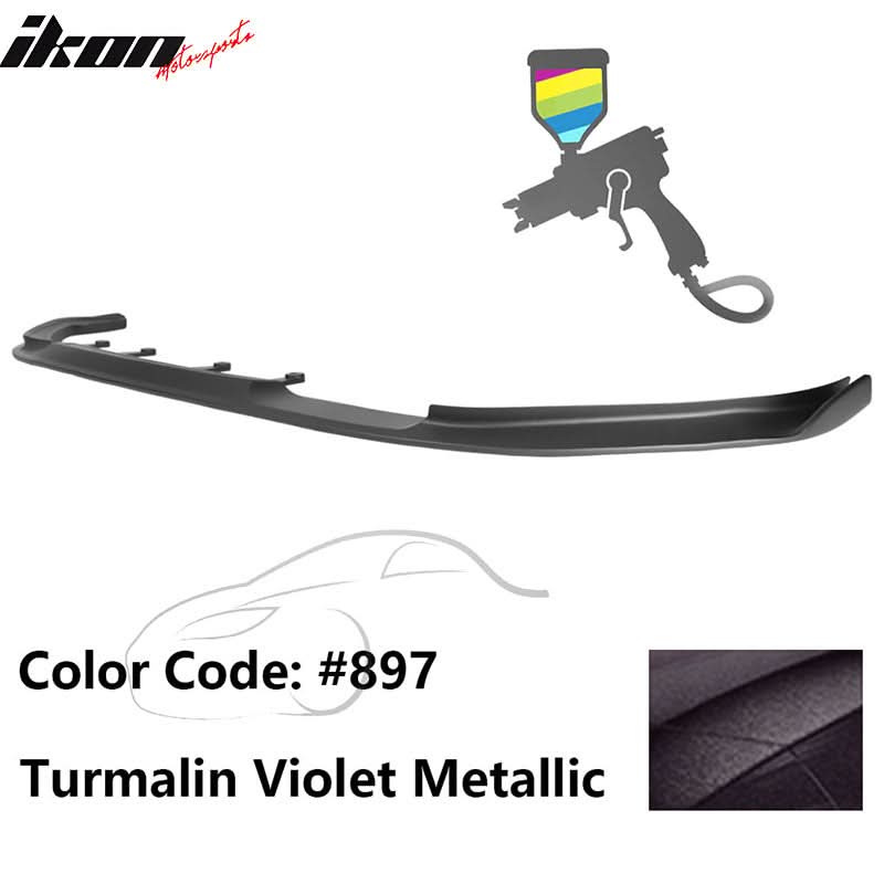 2017-2020 BMW G30 5 Series M Sport HM Painted Front Bumper Lip ABS