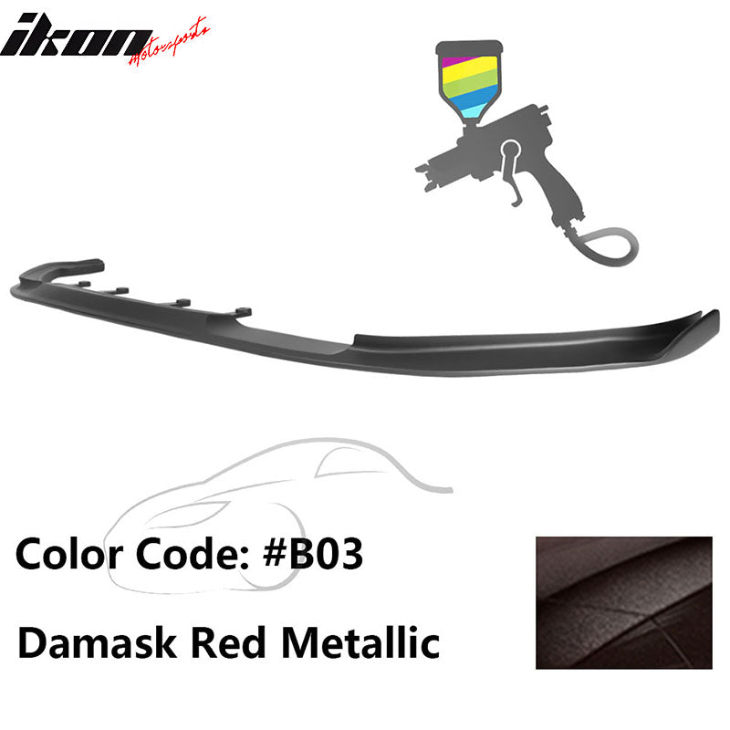 2017-2020 BMW G30 5 Series M Sport HM Painted Front Bumper Lip ABS