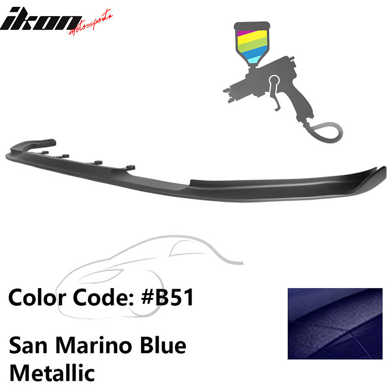 2017-2020 BMW G30 5 Series M Sport HM Painted Front Bumper Lip ABS