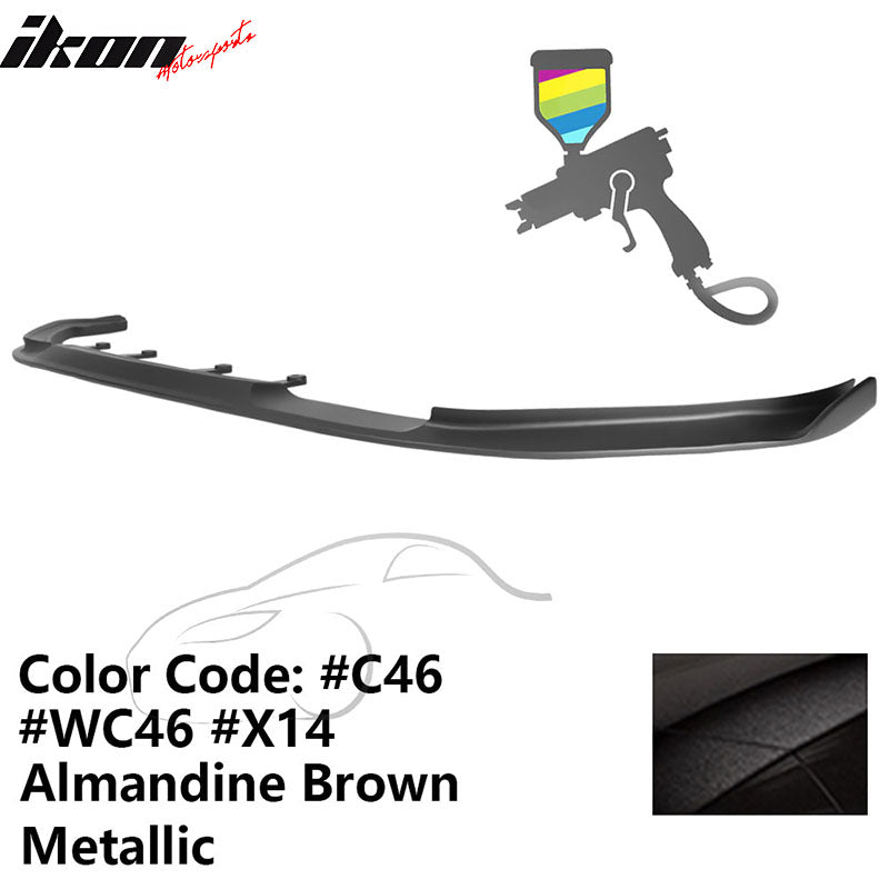 2017-2020 BMW G30 5 Series M Sport HM Painted Front Bumper Lip ABS