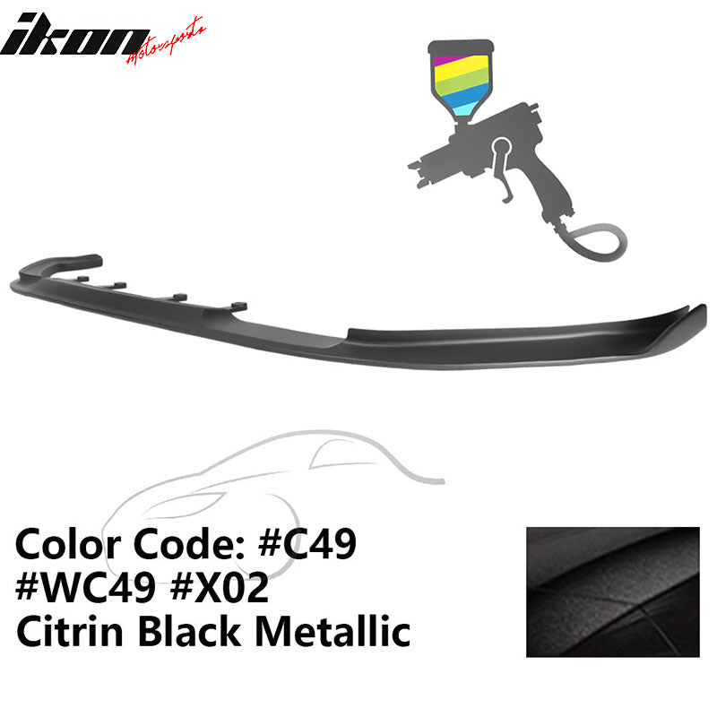 2017-2020 BMW G30 5 Series M Sport HM Painted Front Bumper Lip ABS