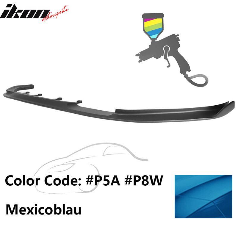 2017-2020 BMW G30 5 Series M Sport HM Painted Front Bumper Lip ABS