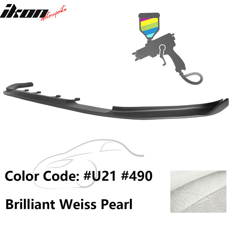 2017-2020 BMW G30 5 Series M Sport HM Painted Front Bumper Lip ABS