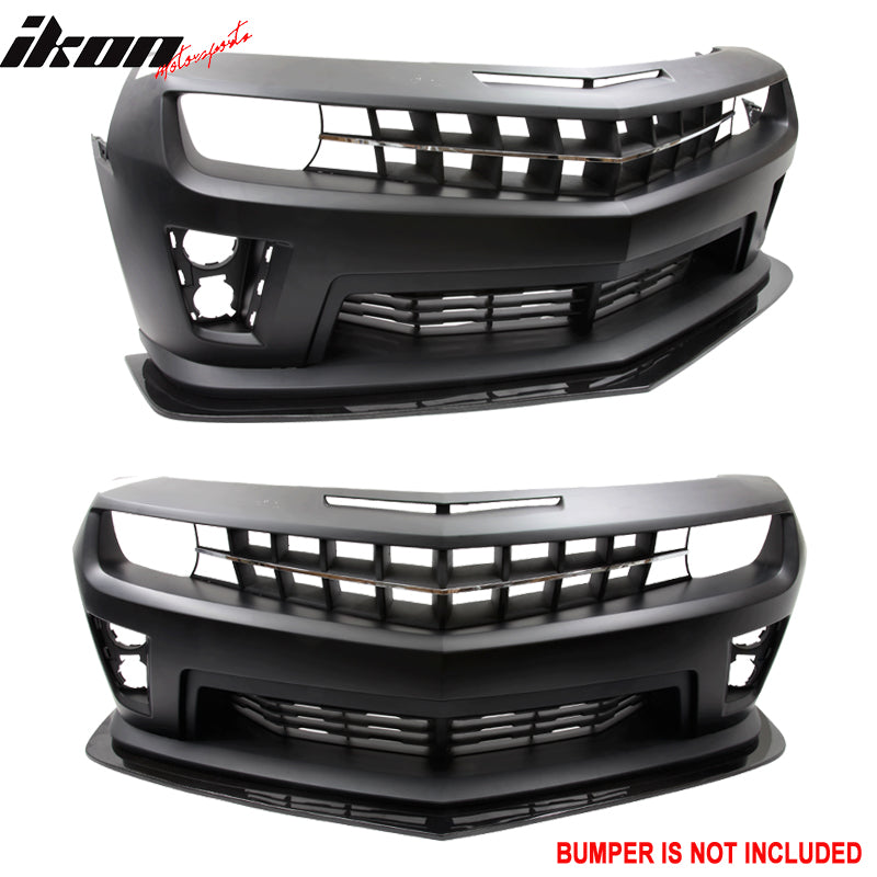 2010-2015 Chevy Camaro ZL1 DS Style Front Bumper Lip Carbon Fiber CF