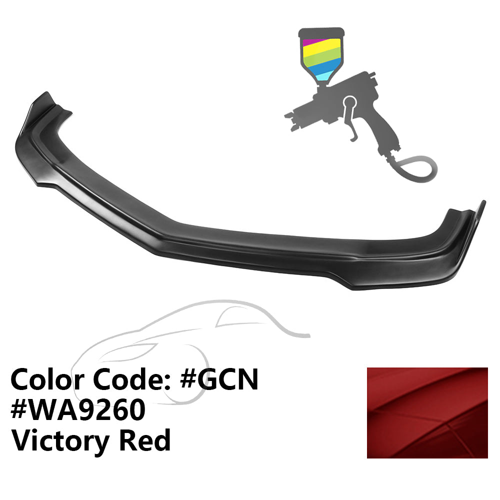 2010-2013 Chevy Camaro V8 SS V2 Style Front Bumper Lip Spoiler PP